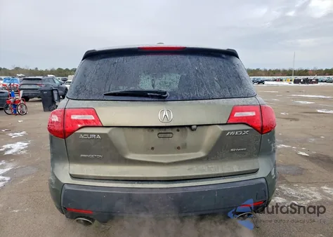 2007 Acura Mdx Technology из США, поврежденный, VIN 2HNYD28497H533815